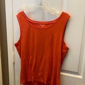 FINAL MARKDOWN Coldwater Creek Ribbed Tank Top (XL)